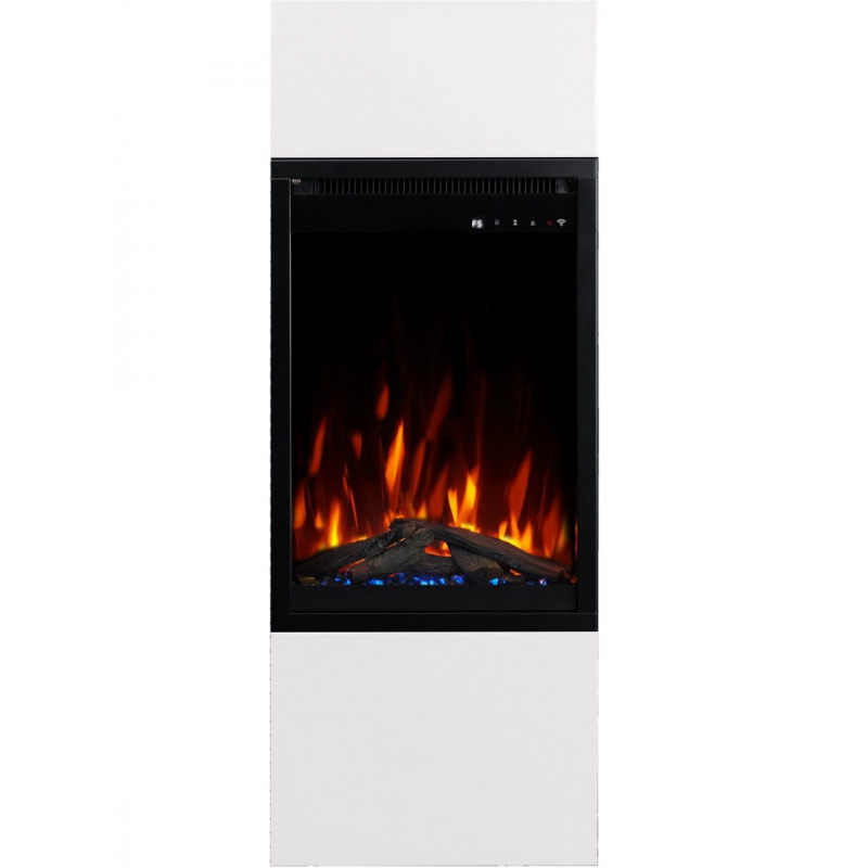 Каминокомплект ALFAMO MILOS 40 Белый + 3D 60х40