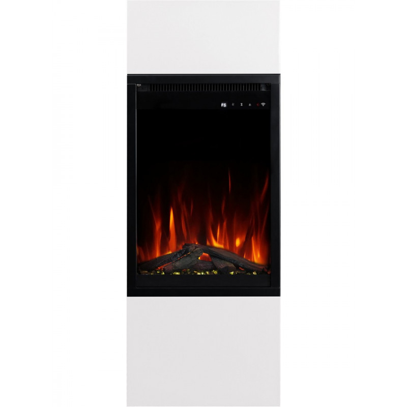 Каминокомплект ALFAMO MILOS 40 Белый + 3D 60х40