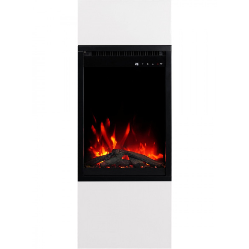 Каминокомплект ALFAMO MILOS 40 Белый + 3D 60х40
