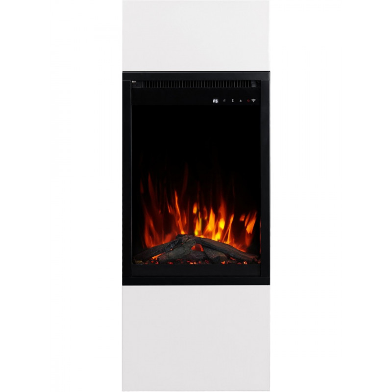 Каминокомплект ALFAMO MILOS 40 Белый + 3D 60х40