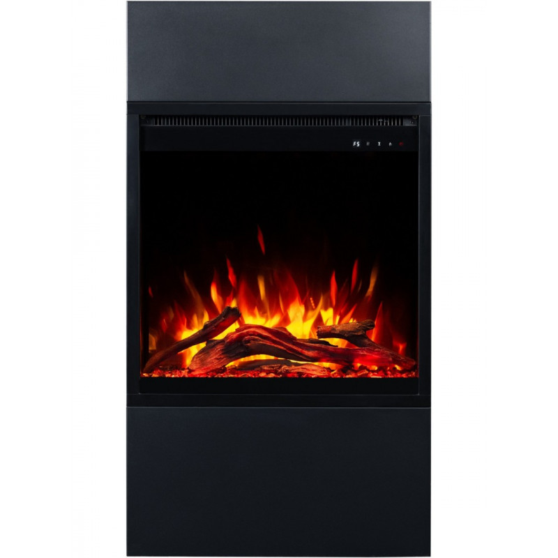 Каминокомплект ALFAMO MILOS 60 Черный + 3D 60x60