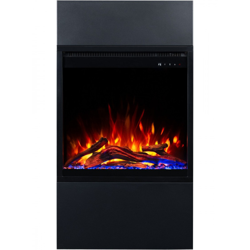 Каминокомплект ALFAMO MILOS 60 Черный + 3D 60x60