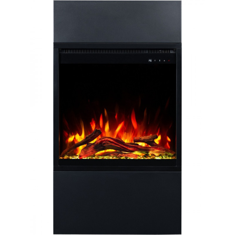 Каминокомплект ALFAMO MILOS 60 Черный + 3D 60x60