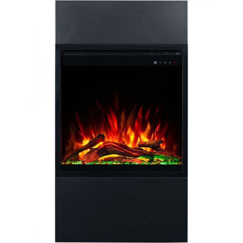 Каминокомплект ALFAMO MILOS 60 Черный + 3D 60x60