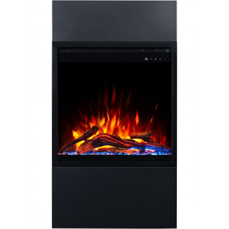 Каминокомплект ALFAMO MILOS 60 Черный + 3D 60x60
