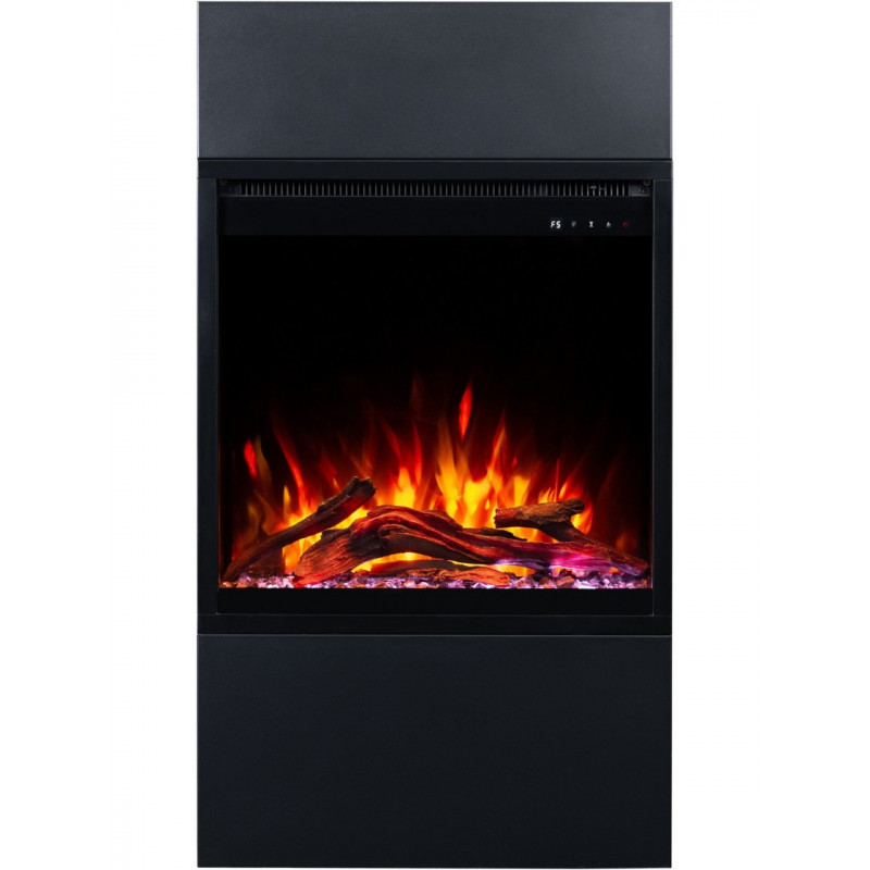 Каминокомплект ALFAMO MILOS 60 Черный + 3D 60x60