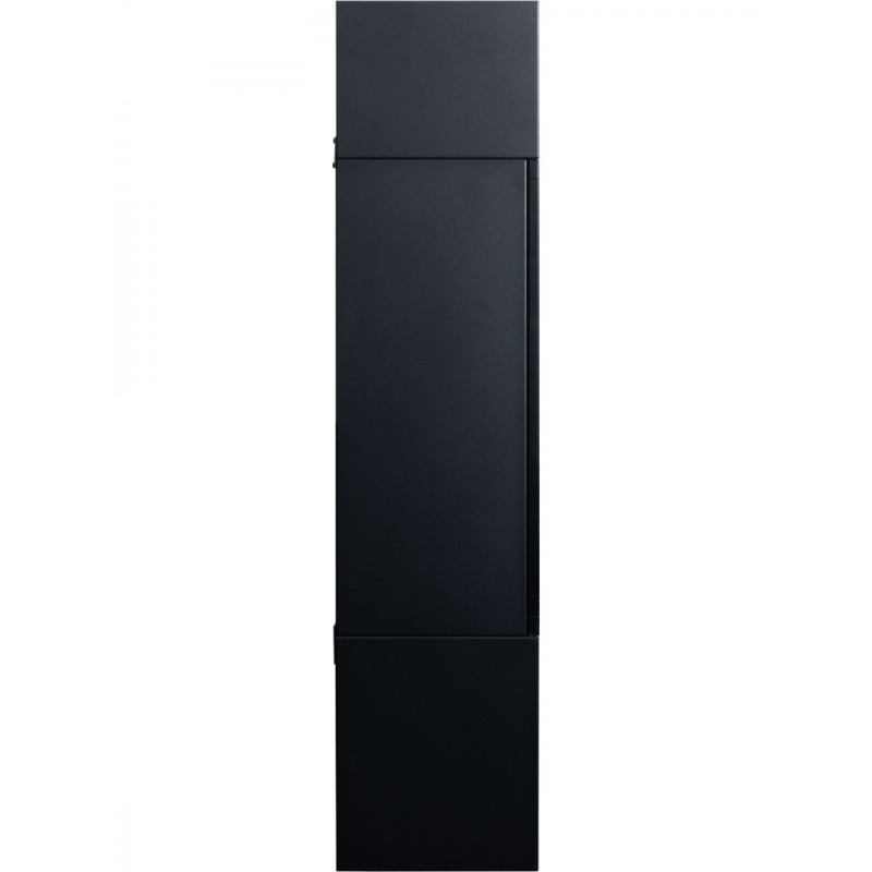 Каминокомплект ALFAMO MILOS 60 Черный + 3D 60x60