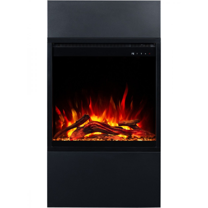 Каминокомплект ALFAMO MILOS 60 Черный + 3D 60x60