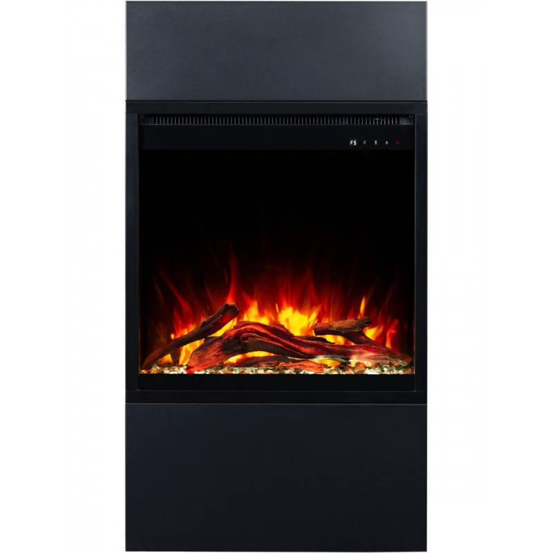 Каминокомплект ALFAMO MILOS 60 Черный + 3D 60x60