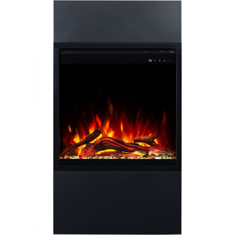 Каминокомплект ALFAMO MILOS 60 Черный + 3D 60x60