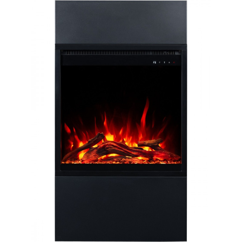 Каминокомплект ALFAMO MILOS 60 Черный + 3D 60x60