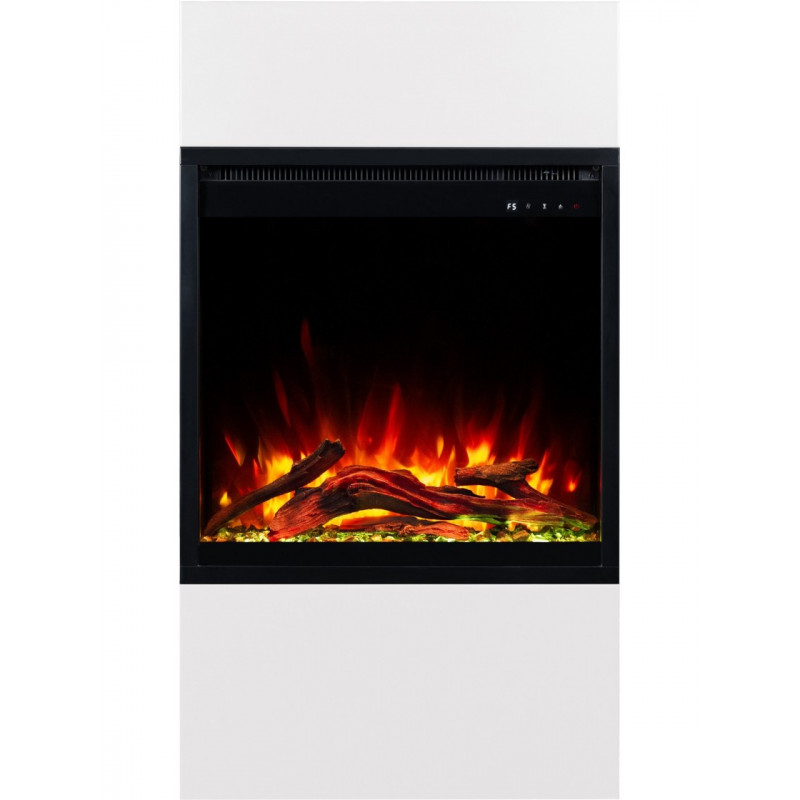 Каминокомплект ALFAMO MILOS 60 Белый + 3D 60x60