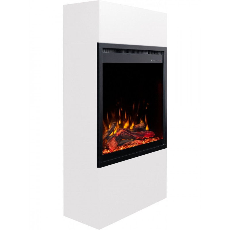 Каминокомплект ALFAMO MILOS 60 Белый + 3D 60x60
