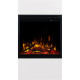 Каминокомплект ALFAMO MILOS 60 Белый + 3D 60x60