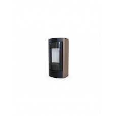 Стальная печь Defro Home ORTI Коричневый