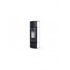 Стальная печь Defro Home ORBIS EXTENTO F Белый