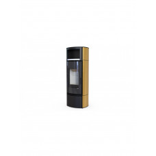 Стальная печь Defro Home ORBIS EXTENTO H Золотой