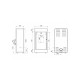 Сталева піч Defro Home PICO Червоний