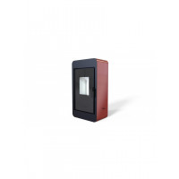 Сталева піч Defro Home PICO Червоний