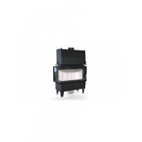 Камінна топка з водяним контуром Defro Home RIVA ME BL SHORT
