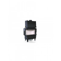 Каминная топка с водяным контуром Defro Home RIVA SM BL SHORT
