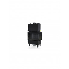 Каминная топка с водяным контуром Defro Home RIVA SM BP SHORT (черный шамот)
