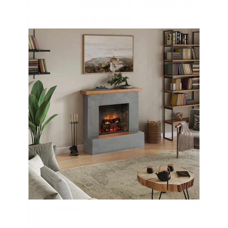 Каминокомплект Tagu ROLF PowerFlame 2 серый