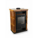 Изразцовая печь Nordflam SENTRA Brown