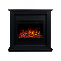 Каминокомплект AFLAMO SUND Черный + 3D 60x60