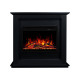 Каминокомплект AFLAMO SUND Черный + 3D 60x60