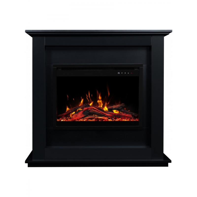 Каминокомплект AFLAMO SUND Черный + 3D 60x60