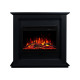 Каминокомплект AFLAMO SUND Черный + 3D 60x60