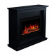 Каминокомплект AFLAMO SUND Черный + 3D 60x60
