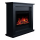 Каминокомплект AFLAMO SUND Черный + 3D 60x60