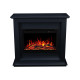 Каминокомплект AFLAMO SUND Черный + 3D 60x60