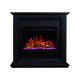 Каминокомплект AFLAMO SUND Черный + 3D 60x60