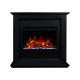Каминокомплект AFLAMO SUND Черный + 3D 60x60
