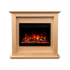 Каминокомплект AFLAMO SUND Дуб + 3D 60x60