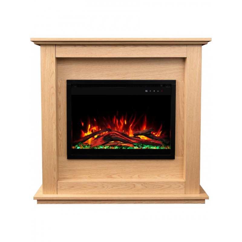 Каминокомплект AFLAMO SUND Дуб + 3D 60x60