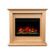 Каминокомплект AFLAMO SUND Дуб + 3D 60x60