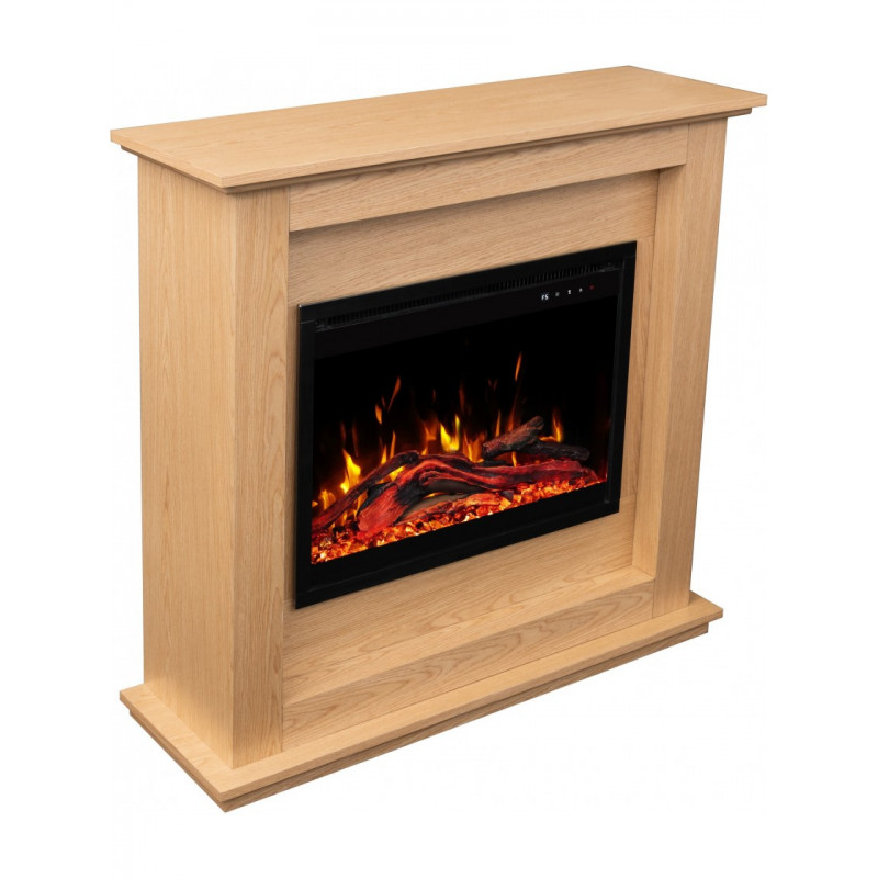 Каминокомплект AFLAMO SUND Дуб + 3D 60x60