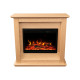 Каминокомплект AFLAMO SUND Дуб + 3D 60x60