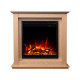 Каминокомплект AFLAMO SUND Дуб + 3D 60x60