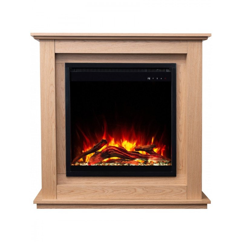 Каминокомплект AFLAMO SUND Дуб + 3D 60x60