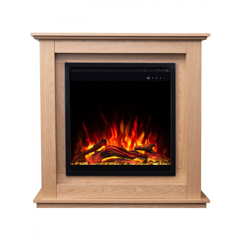 Каминокомплект AFLAMO SUND Дуб + 3D 60x60