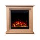 Каминокомплект AFLAMO SUND Дуб + 3D 60x60