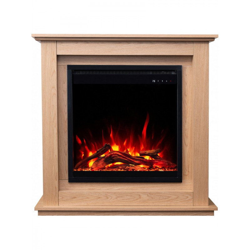 Каминокомплект AFLAMO SUND Дуб + 3D 60x60