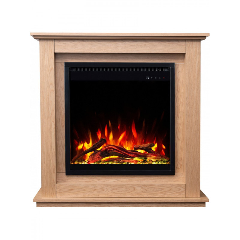 Каминокомплект AFLAMO SUND Дуб + 3D 60x60