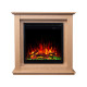 Каминокомплект AFLAMO SUND Дуб + 3D 60x60