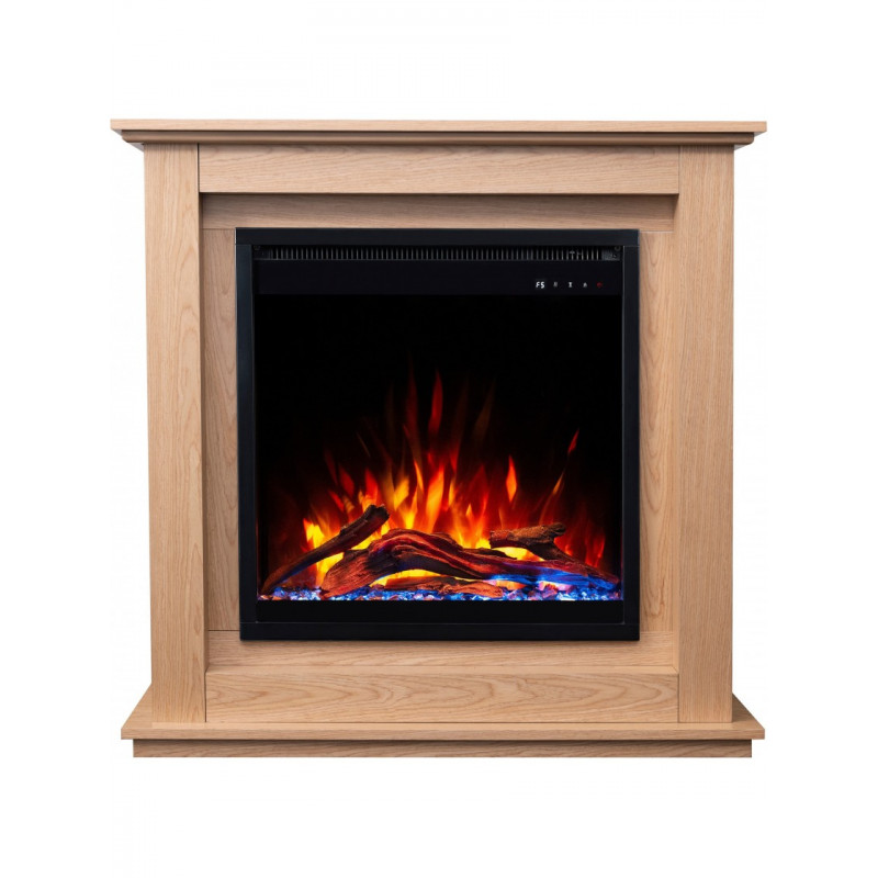 Каминокомплект AFLAMO SUND Дуб + 3D 60x60
